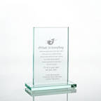 View larger image of Jade Character Trophy - Rectangle Small